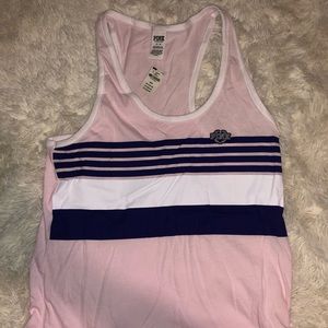 PINK racer back tank top